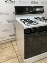 Hotpoint Used Natural Gas Stove 30inches (White/Black) 