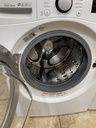 Lg Used Electric Set Washer/Dryer 220volts (30 AMP) 27inches {3 prong} (White) 