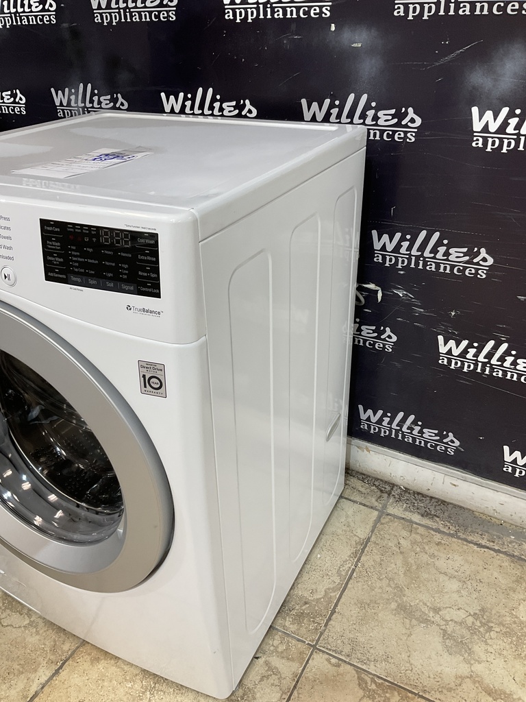 Lg Used Washer Front-load 27inches (White) 
