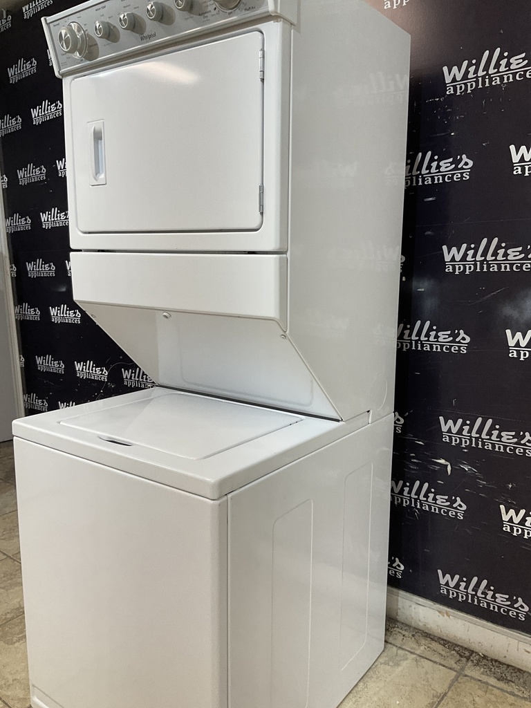 Whirlpool Used Natural Gas Unit Stackable 27x72 1/2” (White) 