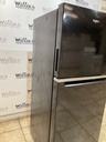Whirlpool Used Refrigerator Top and Bottom 24x61 1/2” (Black)