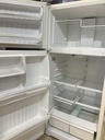 Ge Used Refrigerator Top and Bottom 28x64 1/2” (Bisque)