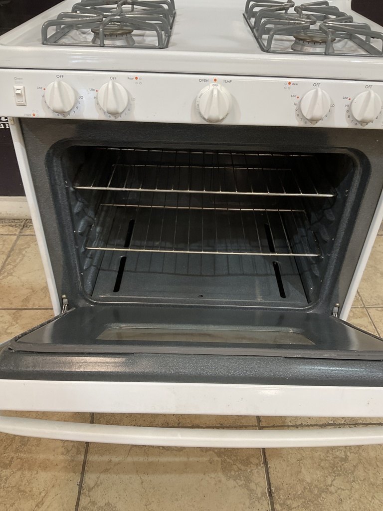 Hotpoint Used Natural Gas Stove 30inches (White) 
