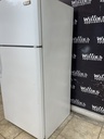 Frigidaire Used Refrigerator Top and Bottom 30x65 1/2” (White) 
