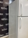 Frigidaire Used Refrigerator Top and Bottom 30x65 1/2” (White) 