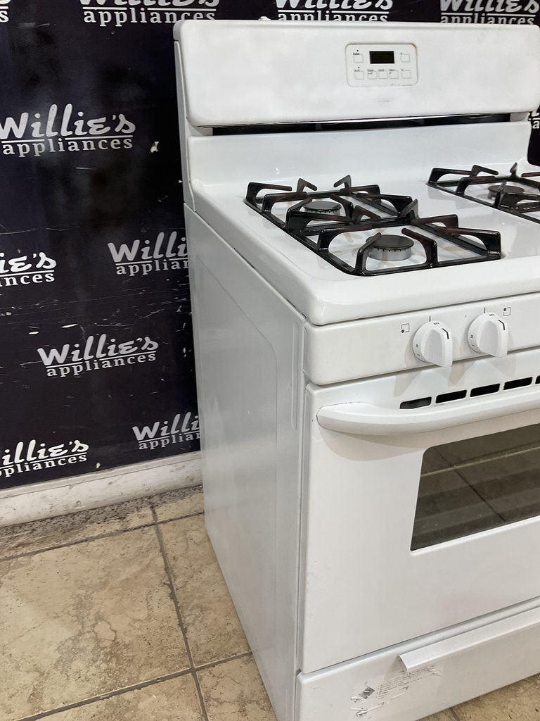 Frigidaire Used Natural Gas Stove 30inches (White) 