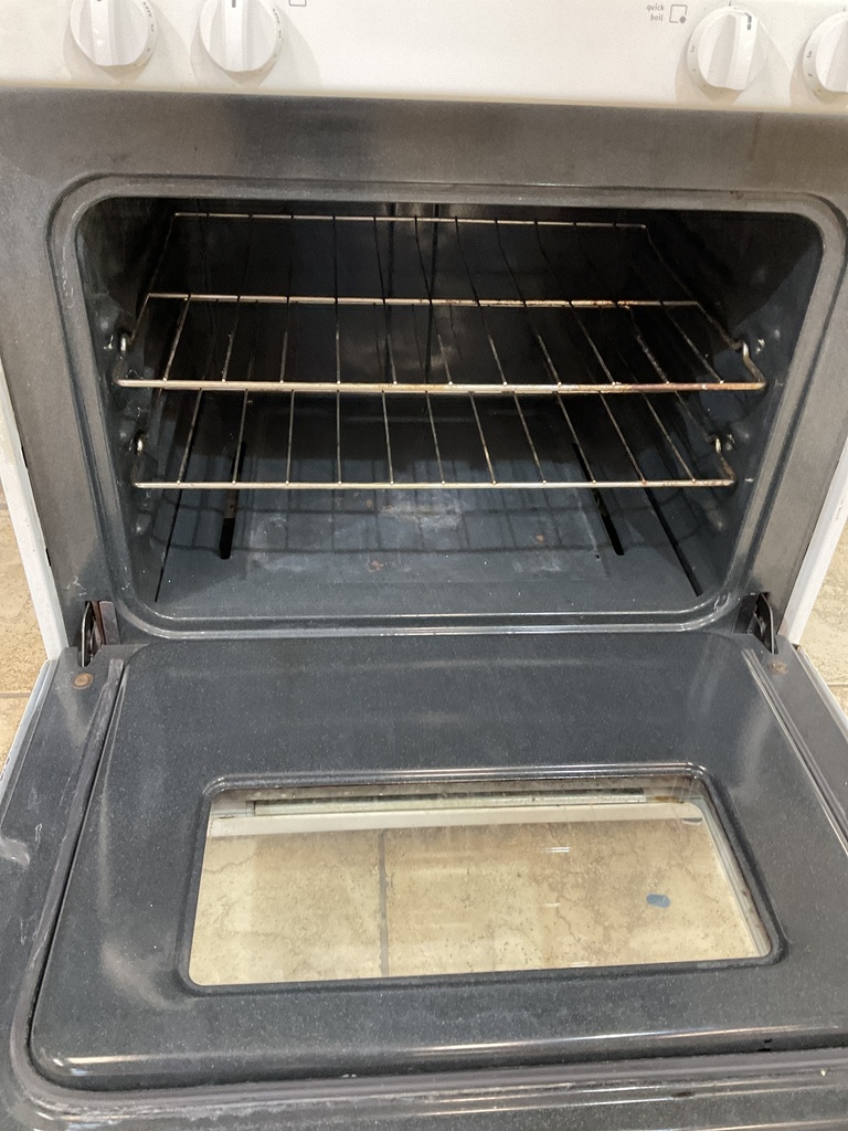 Frigidaire Used Natural Gas Stove 30inches (White) 