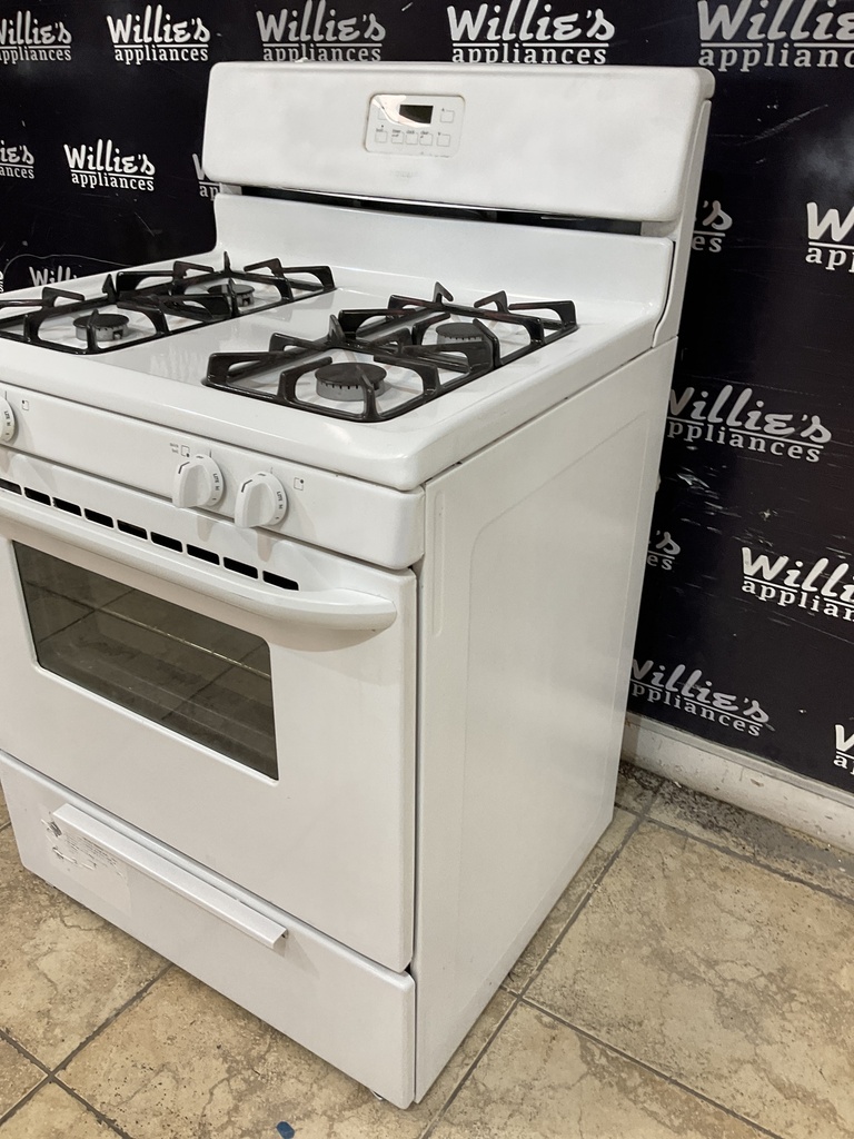Frigidaire Used Natural Gas Stove 30inches (White) 