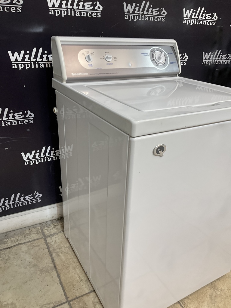 Speed Queen Used Washer Top-load 27inches (White) 