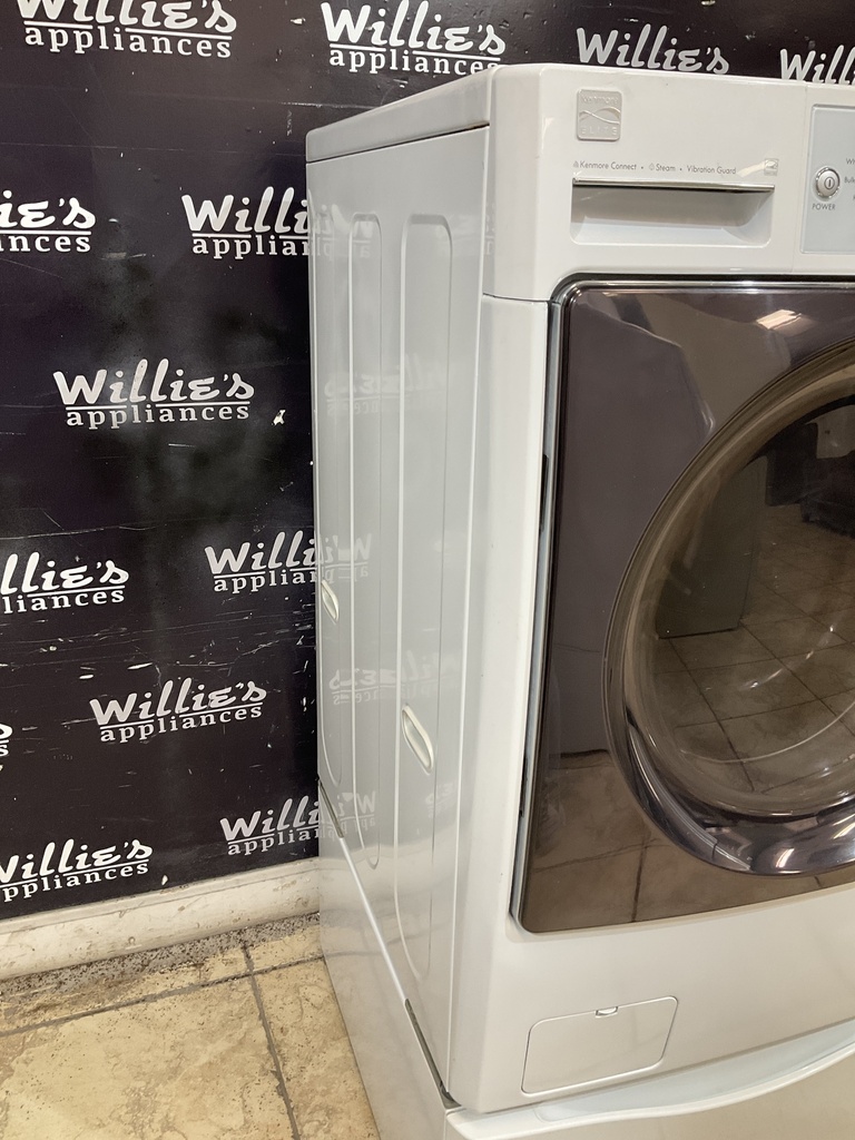 Kenmore Used Washer Front-load 27inches (White) 