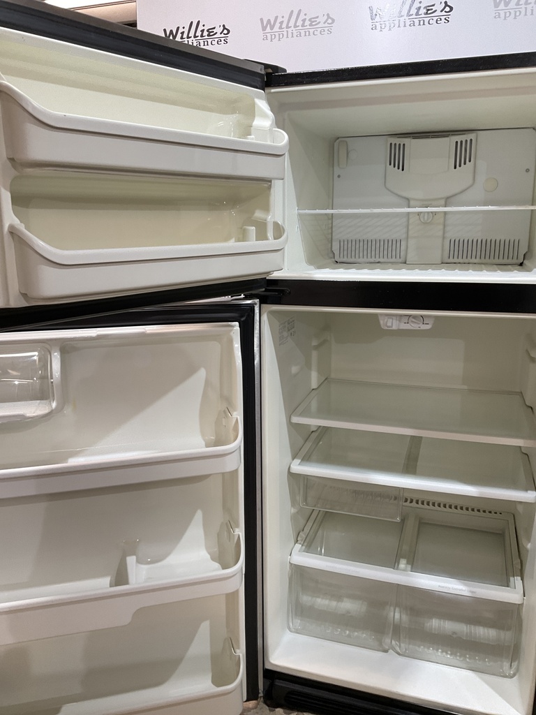 Frigidaire Used Refrigerator Top and Bottom 30x65 1/2” (Stainless Steel) 