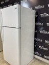 Ge Used Refrigerator Top and Bottom 28x64 1/2” (white) 