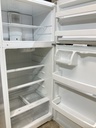 Ge Used Refrigerator Top and Bottom 28x64 1/2” (white) 