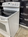 Ge Used Electric Stove 220volts (40/50 AMP) 30inches {3 prong} (White)