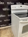 Ge Used Electric Stove 220volts (40/50 AMP) 30inches {3 prong} (White)
