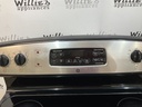 Ge Used Electric Stove 220volts (40/50 AMP) 30inches {4 prong} (Stainless Steel) 
