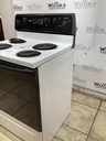 Whirlpool Used Electric Stove 220volts (40/50 AMP) 30inches {3 prong} (White/Black) 
