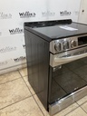 Lg Used Electric Stove 220volts (40/50 AMP) 30inches {no cord} (Stainless Steel) 