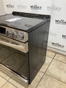 Lg Used Electric Stove 220volts (40/50 AMP) 30inches {no cord} (Stainless Steel) 