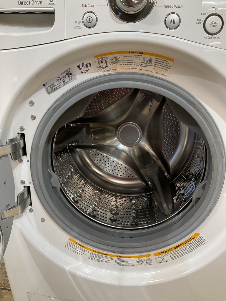 Lg Used Washer Front-load 27inches (White) 