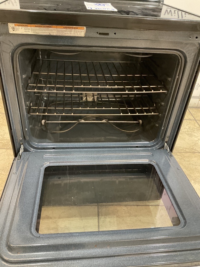 Whirlpool Used Electric Stove 220volts (40/50 AMP) 30inches {4 prong} (Black) 