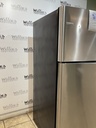 Frigidaire Used Refrigerator Top and Bottom 30x68 1/2” (Stainless Steel) 