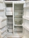 Whirlpool Used Refrigerator Side by Side 36x68 1/2” (White) 