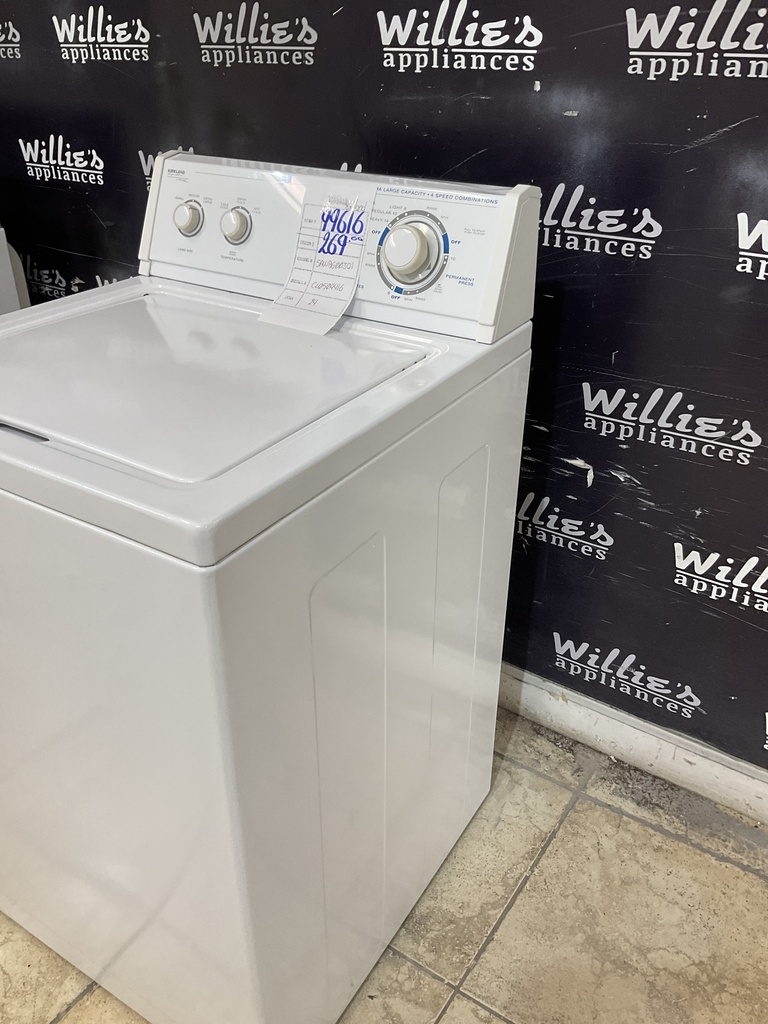 Kirkland Used Washer Top-load 24inches (White) 