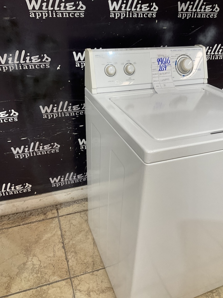 Kirkland Used Washer Top-load 24inches (White) 
