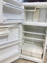 Ge Used Refrigerator Top and Bottom 28x61 1/2” (White) 