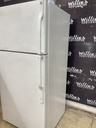 Ge Used Refrigerator Top and Bottom 28x61 1/2” (White) 