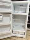 Ge Used Refrigerator Top and Bottom 28x64 1/2” (White) 