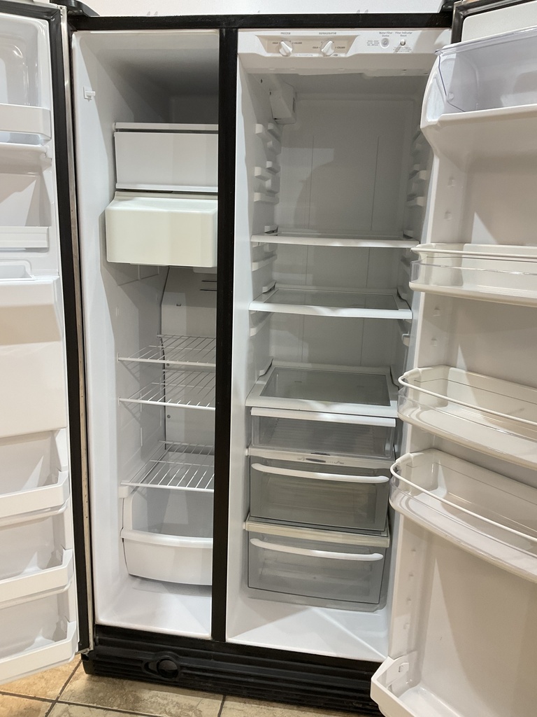 Whirlpool Used Refrigerator Side by Side 36x68 1/2” (Stainless Steel) 