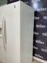 Ge Used Refrigerator Side By Side Counter Depth 36x69 (Bisque) 