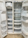 Ge Used Refrigerator Side By Side Counter Depth 36x69 (Bisque) 