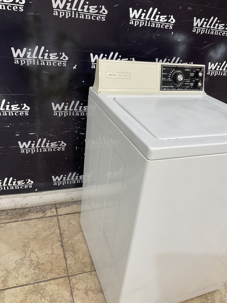 Kenmore Used Washer top-load 27inches (White) 