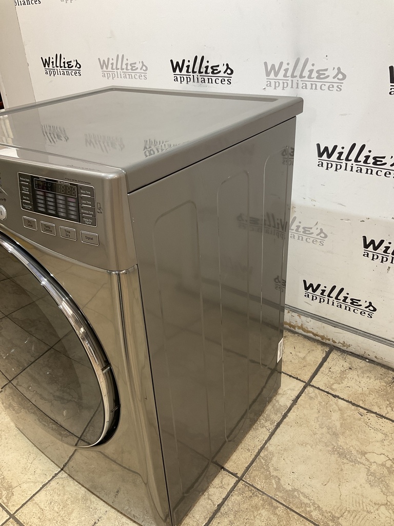 Lg Used Electric Dryer 220volts (30 AMP) 27inches {3 prong} (Grey)