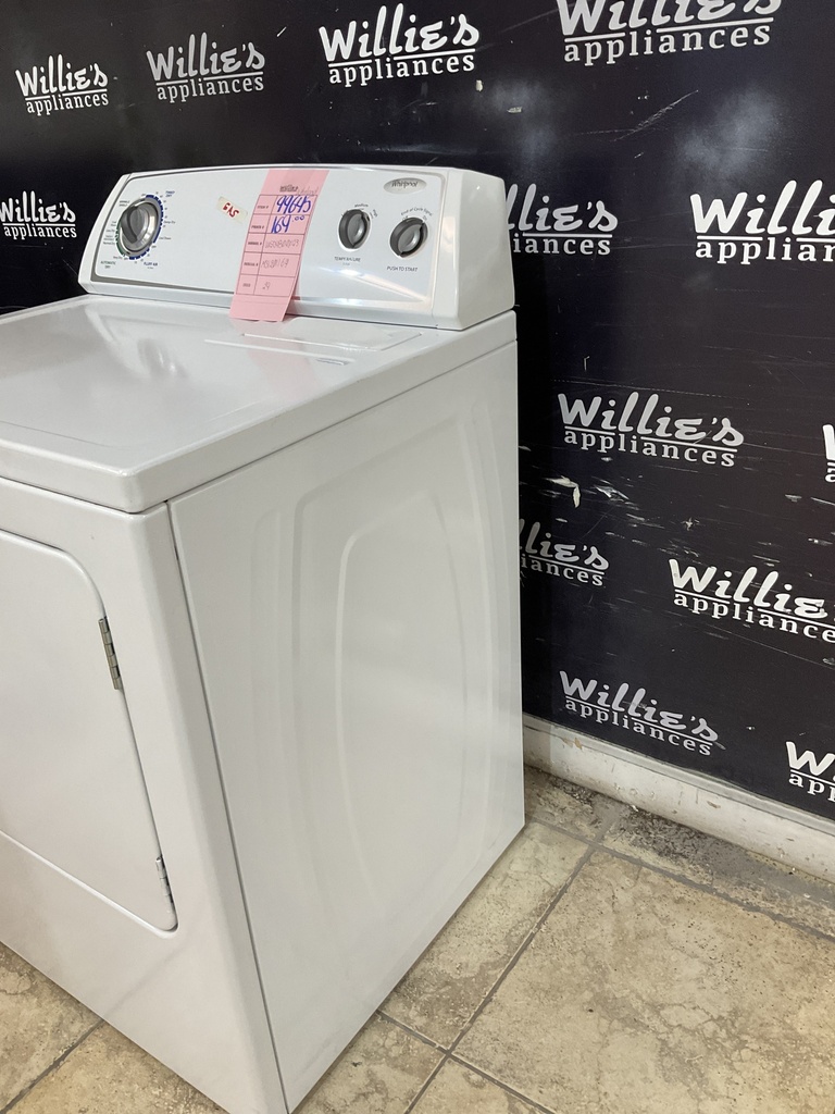 Whirlpool Used Natural Gas Dryer 29inches (White) 