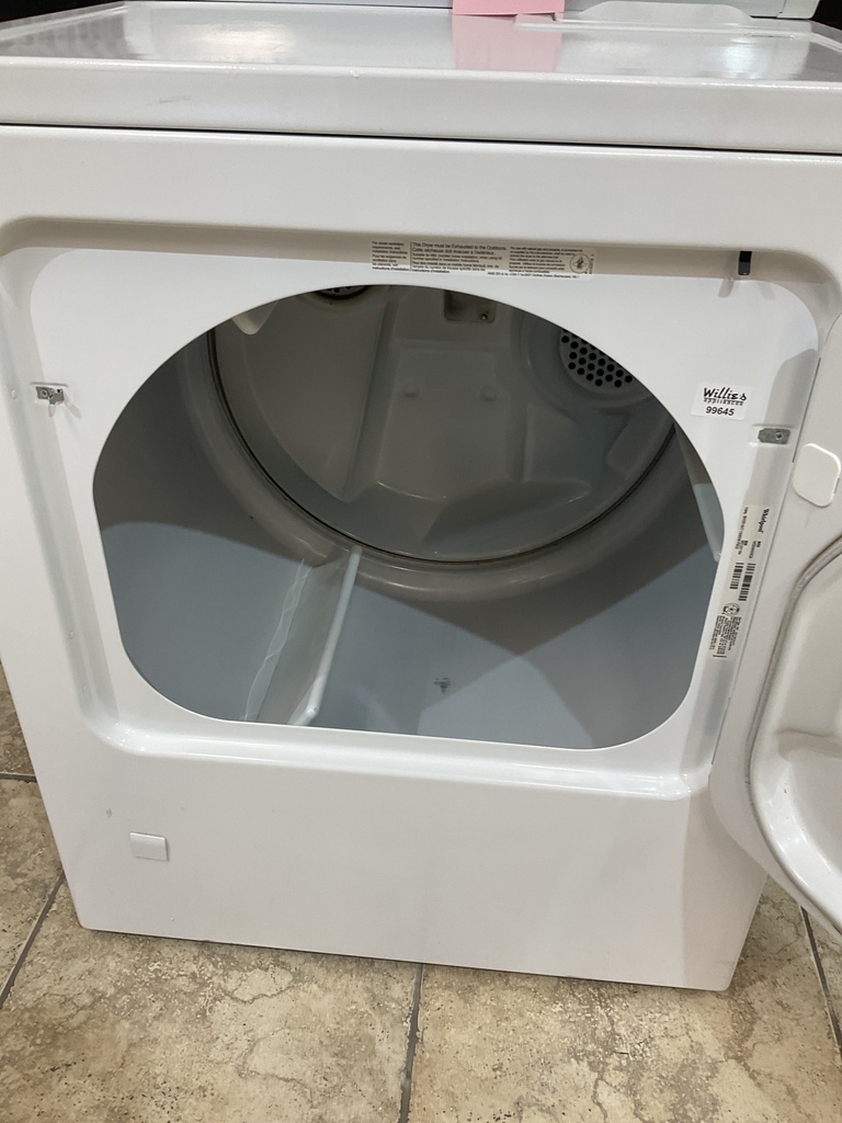 Whirlpool Used Natural Gas Dryer 29inches (White) 