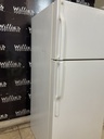 Ge Used Refrigerator Top and Bottom 28x64 1/2” (White) 