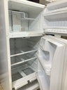 Ge Used Refrigerator Top and Bottom 28x64 1/2” (White) 