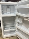 Ge Used Refrigerator Top and Bottom 28x61 (White)