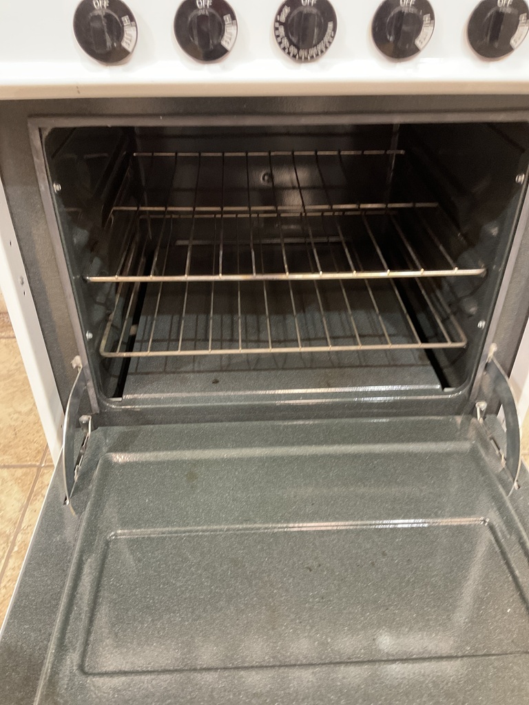 Hotpoint Used Natural Gas Stove 24inches (White) 