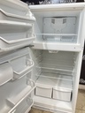 Frigidaire Used Refrigerator Top and Bottom 28x59 1/2” (White) 