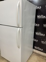 Frigidaire Used Refrigerator Top and Bottom 28x59 1/2” (White) 