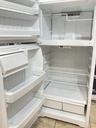 Hotpoint Used Refrigerator Top and Bottom 28x61 1/2” (White)