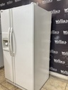 Whirlpool Used Refrigerator Side by Side 33x65 1/2” (White) 