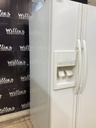 Whirlpool Used Refrigerator Side by Side 33x65 1/2” (White) 