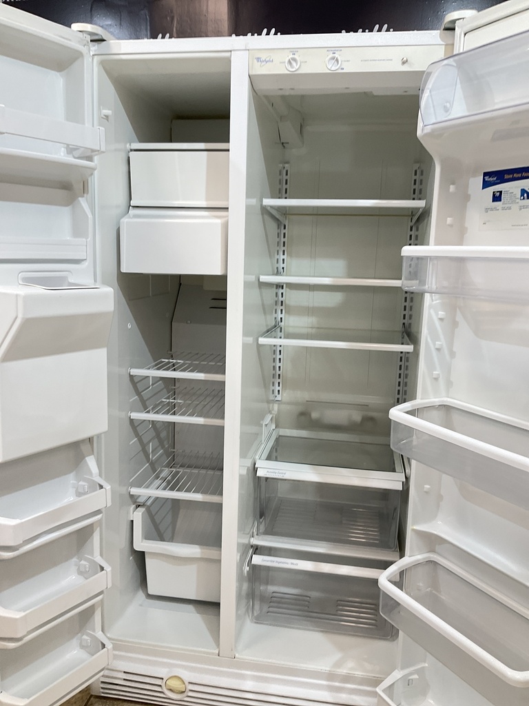 Whirlpool Used Refrigerator Side by Side 36x69 