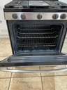 Ge Used Natural Gas Stove 30inches (Stainless Steel) 